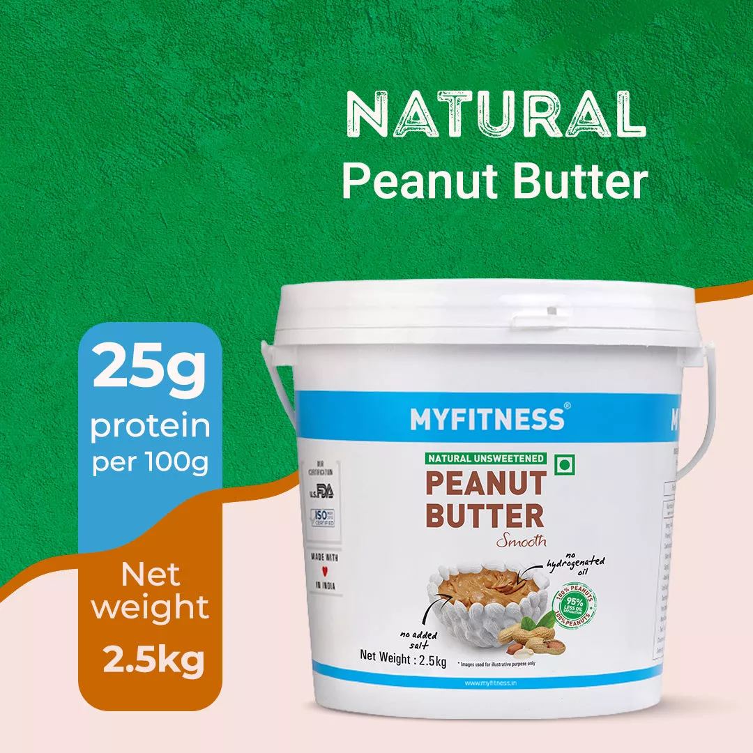 Natural Zero Sugar Smooth Peanut Butter (25% Protein) - Image 22