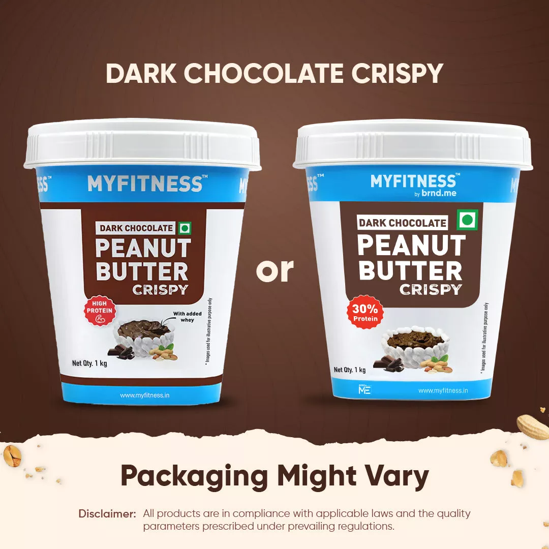 Dark Chocolate Crispy Peanut butter with Added Whey (31% Protein) - Image 12