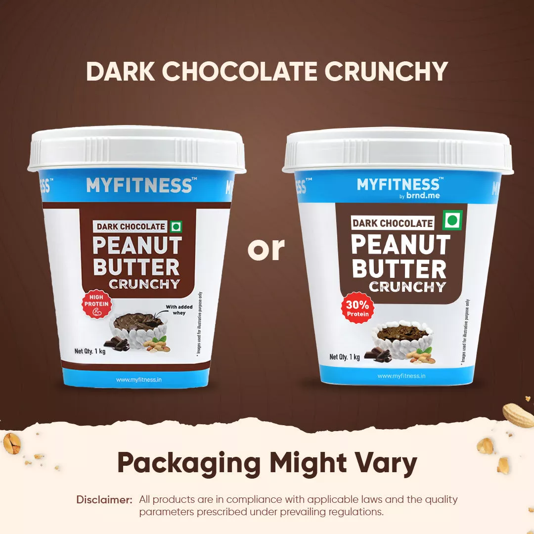 Dark Chocolate Crunchy Peanut butter with Added Whey (30% Protein) - Image 13
