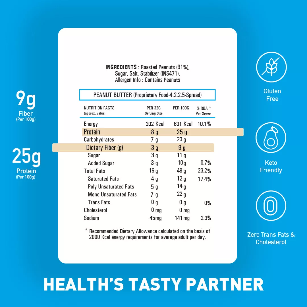Original Crunchy Peanut Butter (25% Protein) - Image 6