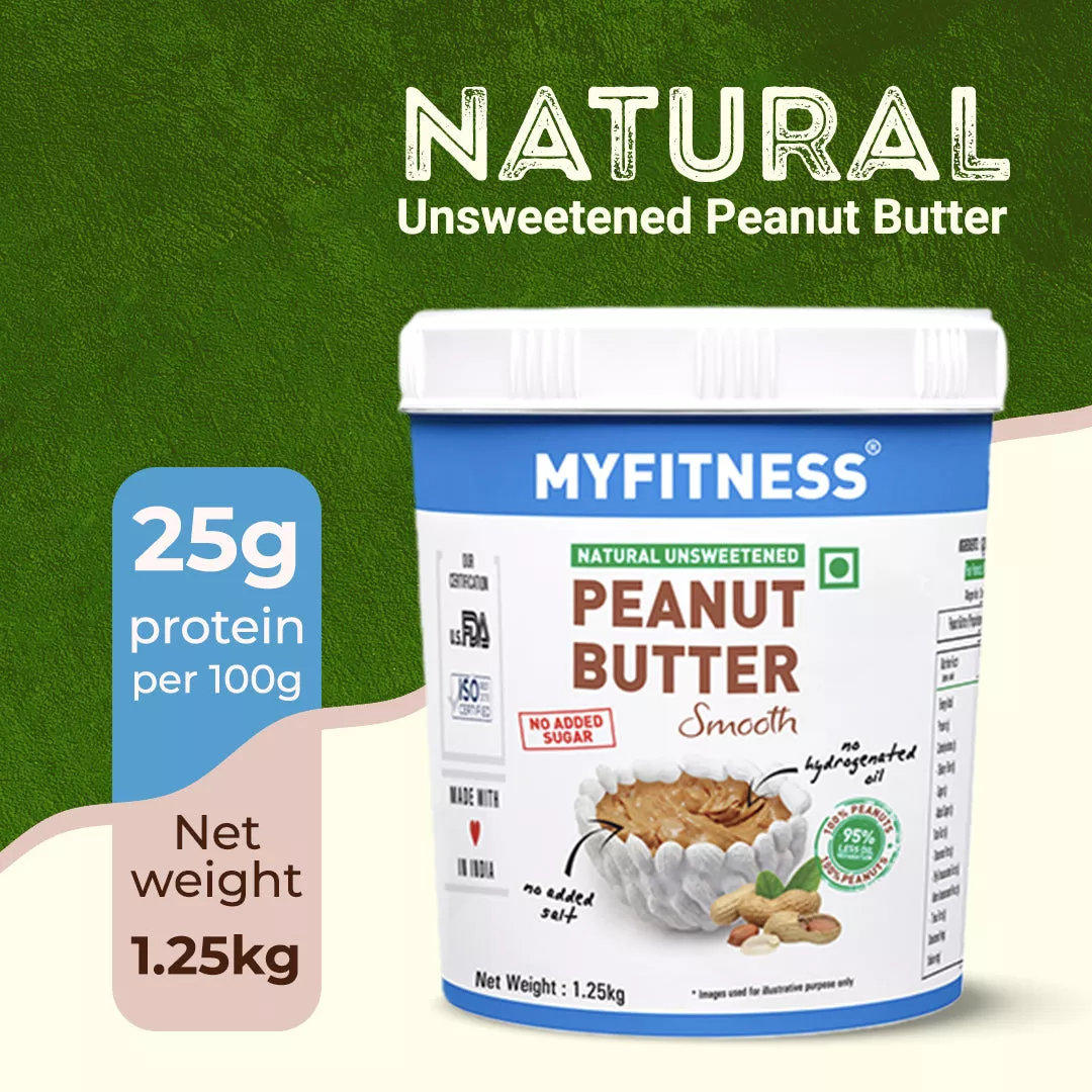 Natural Zero Sugar Smooth Peanut Butter (25% Protein) - Image 4