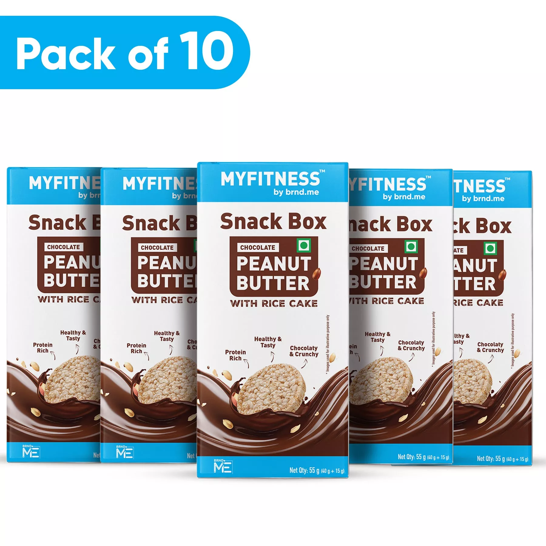 Snack Box - Rice Cake and Peanut Butter 55g - Image 9